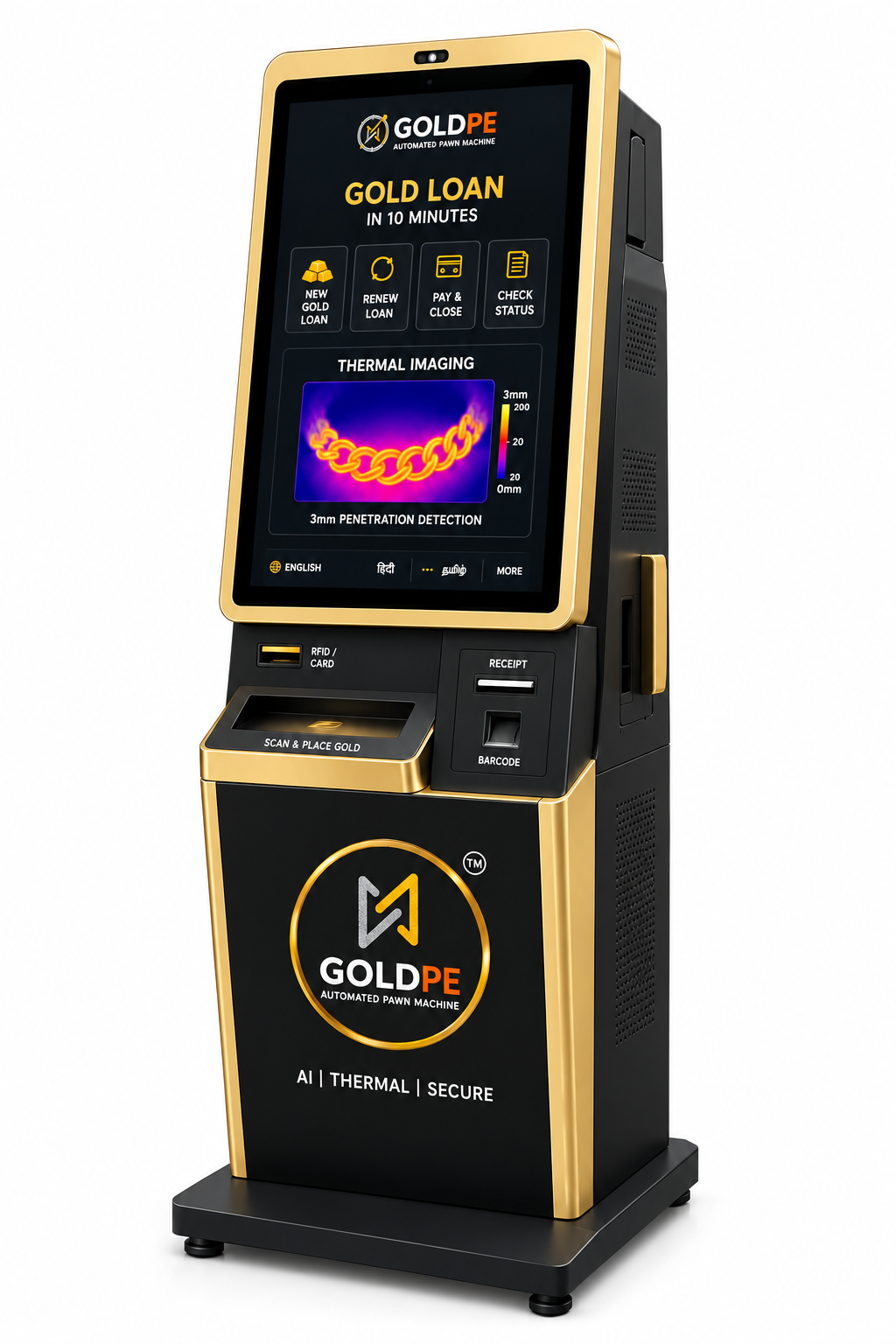 GoldPE AURIX Automated Pawn Machine
